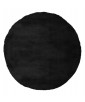 Dywan Okrągły Sztuczne Futro  Czarny Obsession Cha Cha 535 Black 