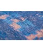 Granatowo-Rdzawy Vintage Dywan Louis De Poortere Venetian Dust 9211 Sunset Blue